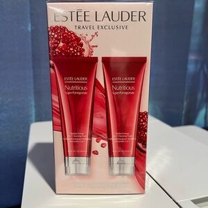Estee Lauder Nutritious Radiant Vitality 2-In-1 Foam Cleanser, 4.2 Ounce x 2PC